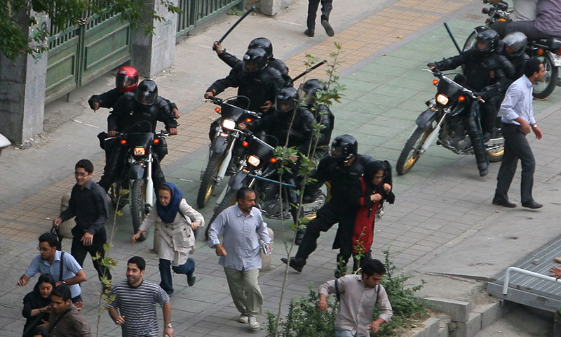 Represión en Irán (AP)