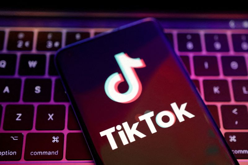 FOTO DE ARCHIVO: El logo de la app TikTok en una ilustración tomada el 22 de agosto de 2022. REUTERS/Dado Ruvic/Ilustración