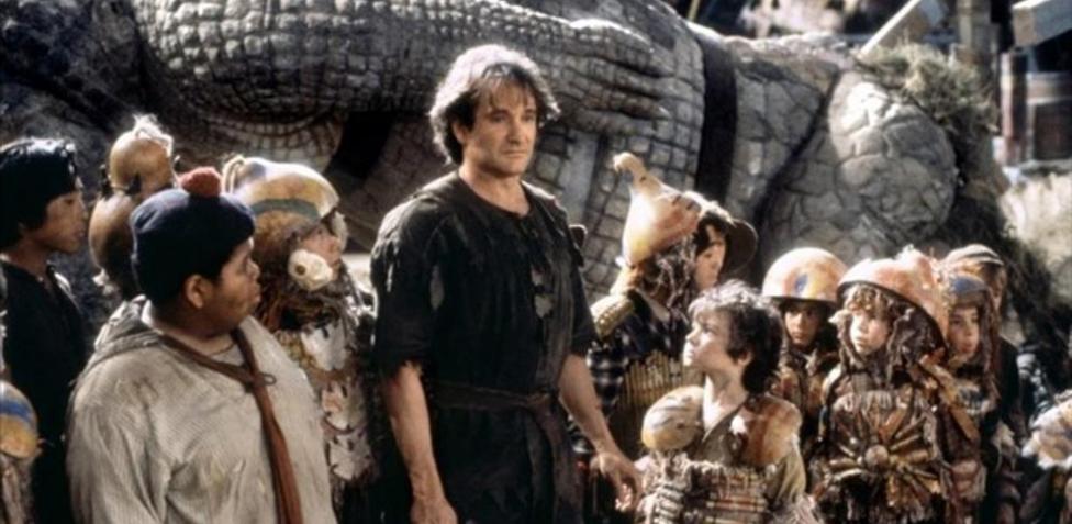 Robin Williams fue el primero en interpretar a Peter Pan en live-action. (TriStar Pictures)