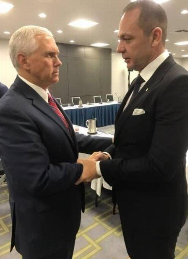 El magnate venezolano se reunió en EEUU con el entonces vicepresidente Mike Pence para ser el negociador principal entre Washington y Caracas para lograr una transición en Venezuela.