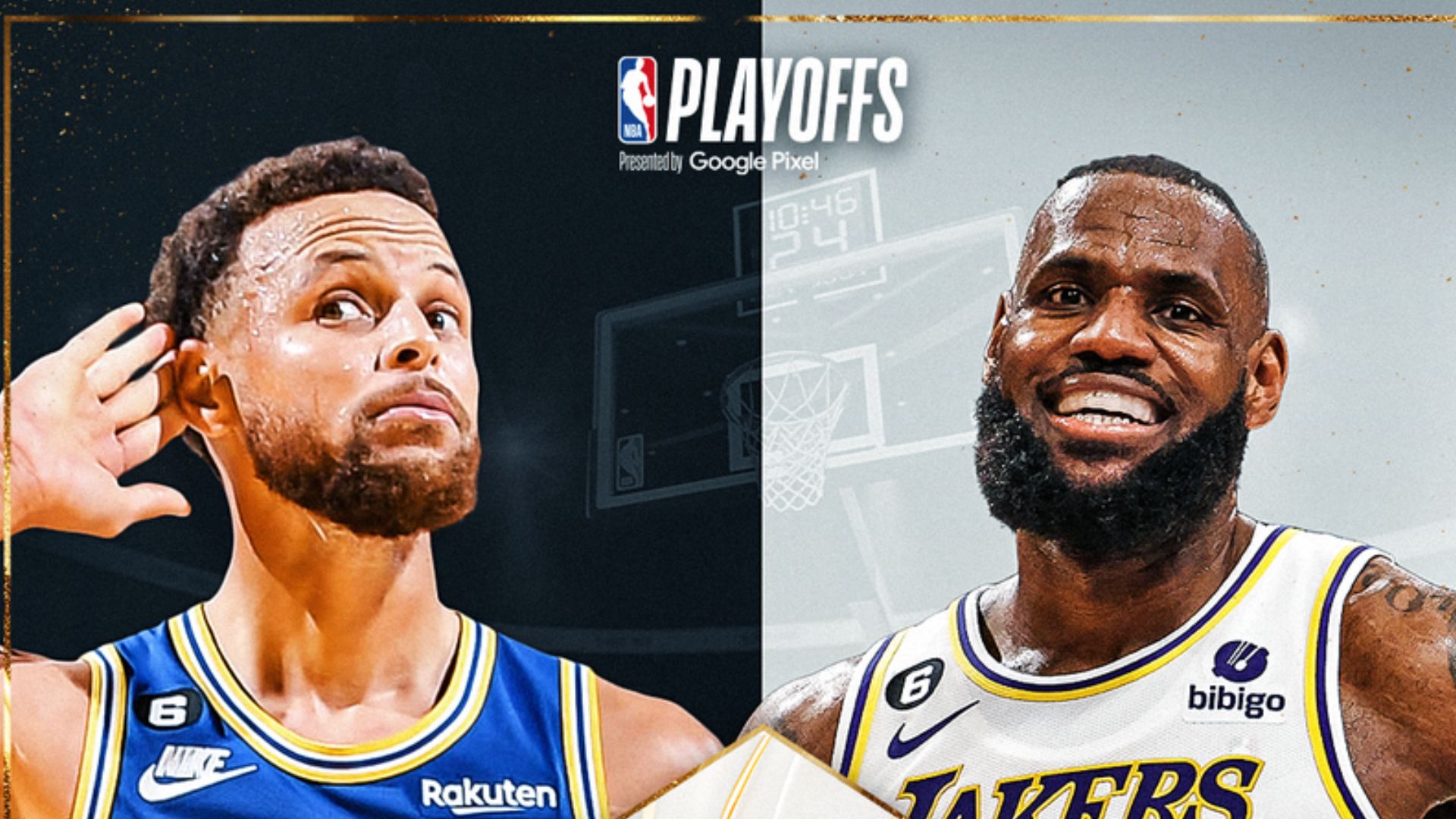 Stephen Curry y LeBron James, las principales figuras de los Golden States Warriors y Los Angeles Lakers, respectivamente. (NBA)