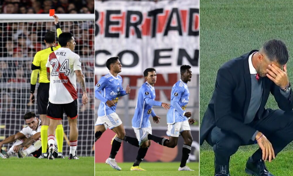 de la expulsion de enzo diaz al golazo de corozo los tres minutos de desconcierto de river plate ante sporting cristal que lamento demichelis