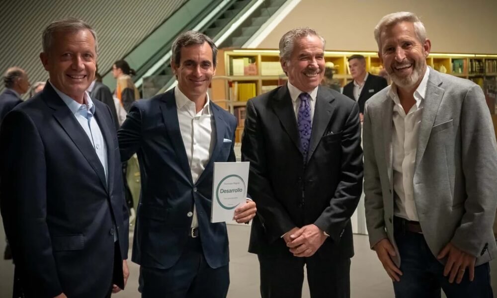 en fotos la presentacion del nuevo libro de geronimo frigerio desarrollo