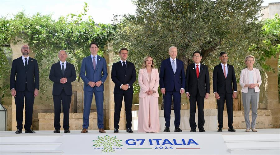 Acuerdo provisional en el G7 para dar a Ucrania un prestamo financiado con los intereses de los activos rusos congelados e1Csrg