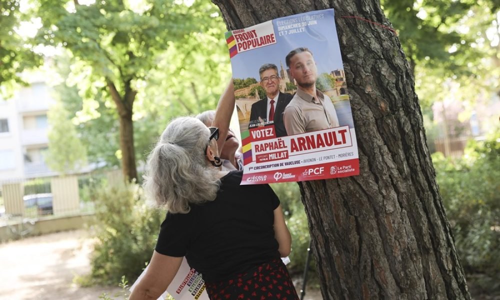 Concluye la campana electoral francesa con la incognita del margen de victoria de Le Pen ziK08W