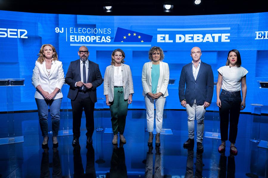 Diario de campana el debate a seis de los candidatos a las europeas y una posible mocion de censura a Sanchez ORSFln