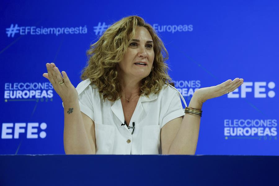 La candidata de Sumar rechaza que las europeas sean unas primarias entre su partido y Podemos OqrcAA