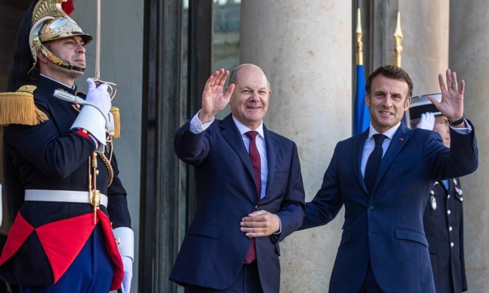 Scholz teme que una victoria de Le Pen debilite aun mas el eje Paris Berlin 1024x683 JKvrEi