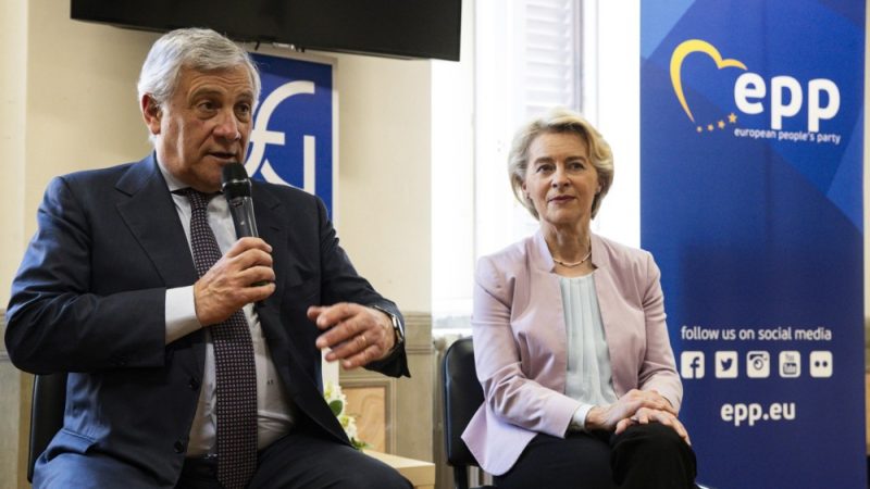 Tajani ve incompatible una alianza del PPE con Le Pen o los Verdes ZEUYv7