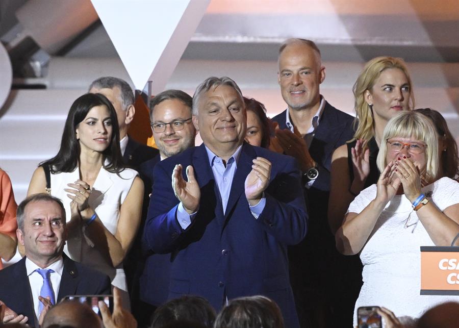 partido de Orban gana en las europeas en Hungria pero pierde terreno frente a su nuevo rival Peter Magyar nnRCP4