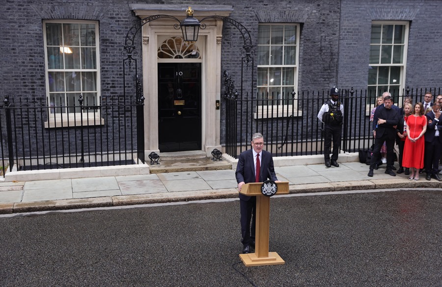 El laborista Starmer promete cambio al convertirse en primer ministro britanico pkHRYO