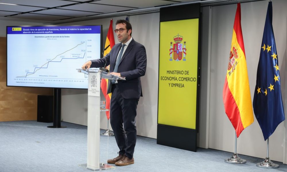 Espana recibe casi 9.900 millones del cuarto pago del plan de recuperacion europeo 1024x683 lVaCce