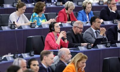 Los grupos de la Eurocamara se posicionan antes del voto a Von der Leyen 1024x683 CX5syn