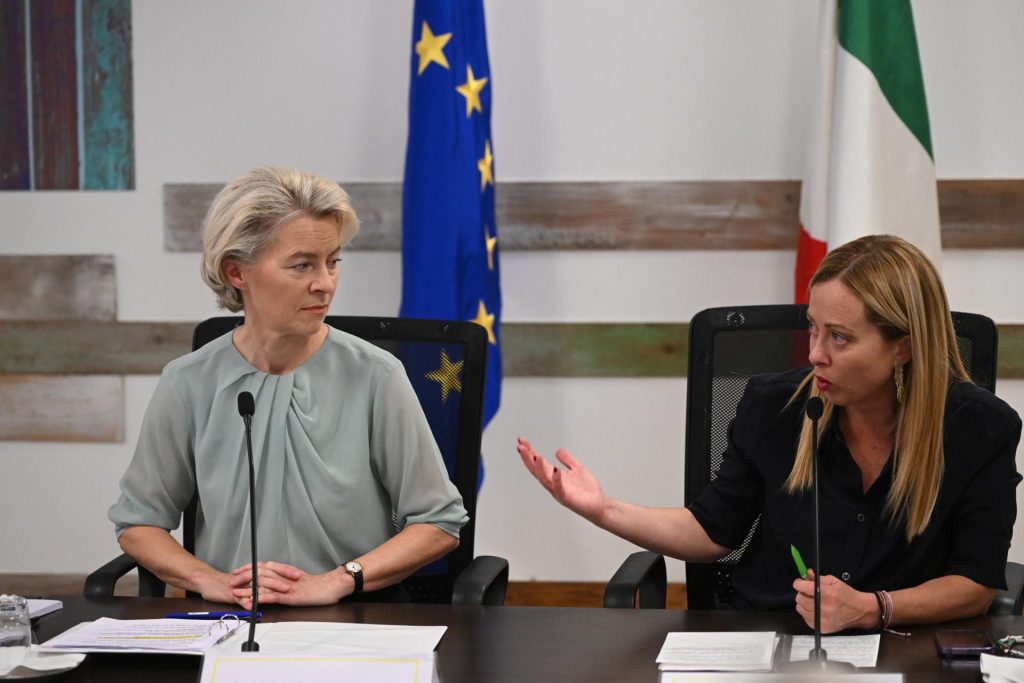 Meloni examinara a Von der Leyen antes de darle su apoyo 1024x683 4Xnr4A