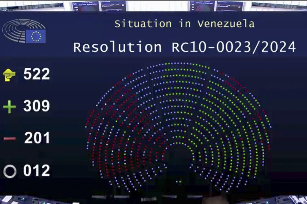 El Parlamento Europeo reconoce a Edmundo Gonzalez como presidente legitimo de Venezuela 1024x683 C7Lum4