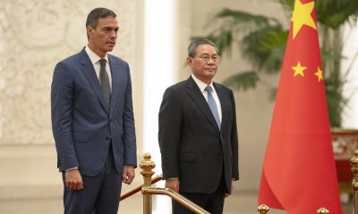 Sanchez ofrece a China tender puentes con la UE para un orden comercial justo 0GKEBA