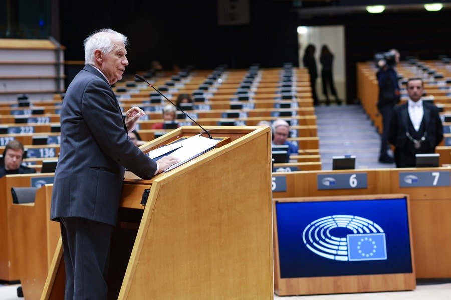 Borrell transmite a la UE su propuesta para suspender el dialogo politico con Israel 3e5WXm