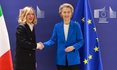 Meloni expone sus criticas al acuerdo UE Mercosur en una reunion con Von der Leyen 9DtnCe